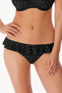 Bottoms^Freya Jewel Cove Italini Frill Brief Black