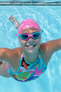 Goggles|Goggles^Zoggs Junior Little Super Seal Goggle Pink/purple