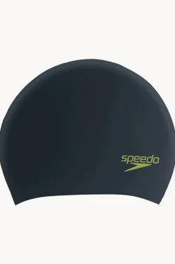 Swim Caps^Speedo Junior Long Hair Cap Black