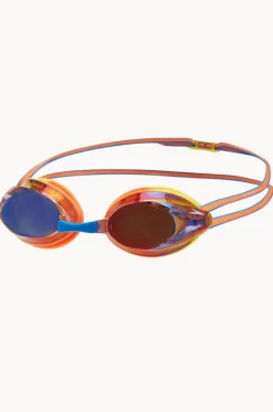 Goggles|Goggles^Speedo Junior Opal Mirror Goggle Orange/blue