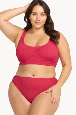 Bikini Sets^Artesands Kahlo Crop Set Pink