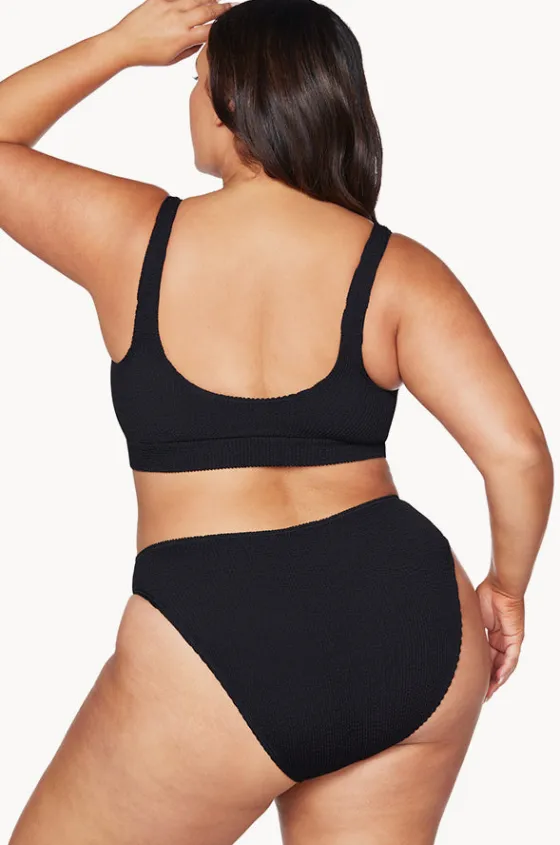 Bikini Sets^Artesands Kahlo Crop Set Black