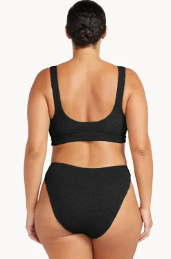 Bikini Sets^Artesands Kahlo Crop Set Black