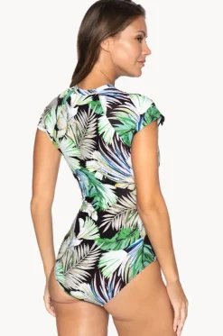 Rashies & Sunsuits^Nip Tuck Kakadu Una Sunsuit Black