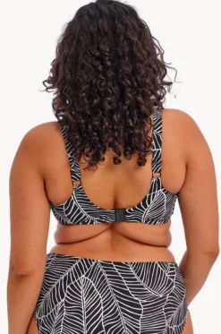 Bikini Tops^Elomi Swimwear Kata Beach F Cup Plunge Bra BLACK