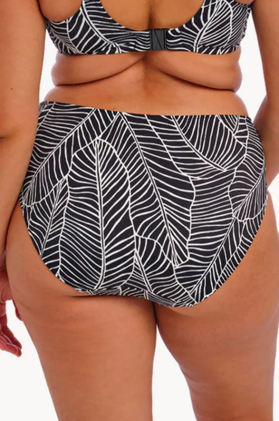 Bottoms^Elomi Swimwear Kata Beach Mid Rise Bikini Brief BLACK