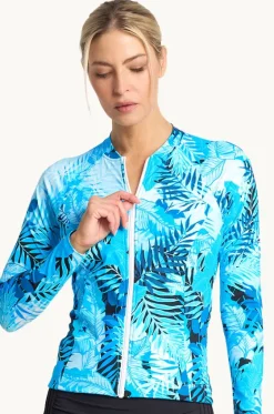 Rashies & Sunsuits^Jantzen Keanu Long Sleeve Suntop Sky