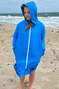 Towel Robes & Ponchos|Towel Robes & Ponchos^Back Beach Co Kids Alaskan Deck Coat 5-7Y Blue
