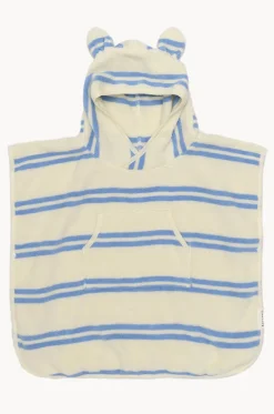 Towel Robes & Ponchos|Towel Robes & Ponchos^Sunny Life Kids Sammy The Seagull Hooded Towel Blue/White