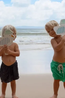 Beach & Pool Games^Sunny Life Kids Sammy The Seagull Velcro Beach Bats Blue/White