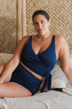 Bikini Tops^Artesands La Traviata Hayes D/DD Cup Bra Navy