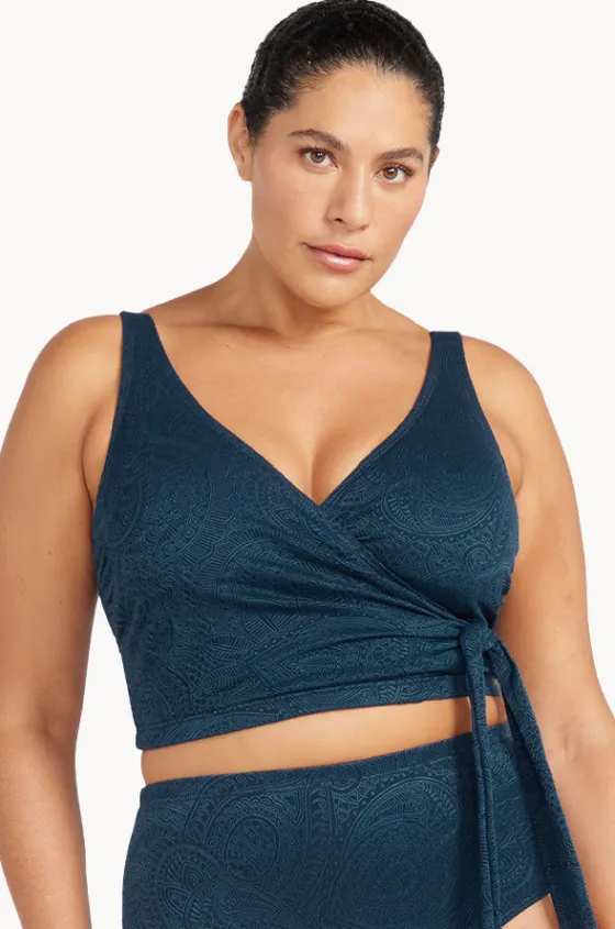 Bikini Tops^Artesands La Traviata Hayes D/DD Cup Bra Navy