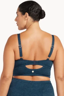 Bikini Tops^Artesands La Traviata Hayes D/DD Cup Bra Navy