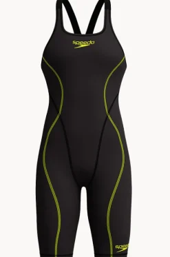 Fastskin Racing Suits|Legsuits^Speedo Ladies Fastskin Hyperspark Open Back Kneeskin BLACK