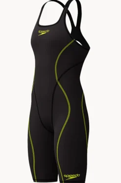 Fastskin Racing Suits|Legsuits^Speedo Ladies Fastskin Hyperspark Open Back Kneeskin BLACK