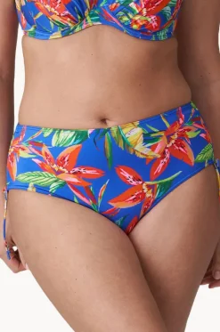 Bottoms^Prima Donna Latakia Tie Side Full Brief Blue/Multi