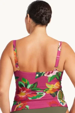 Tankini Tops^Artesands Le Recife Cezanne D/DD Cup Tankini Separate Pink