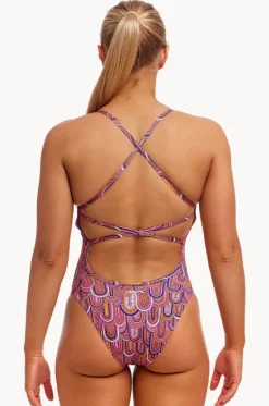 One Pieces^Funkita Learn To Fly Strapped In One Piece Learn to fly pink
