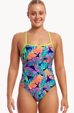 One Pieces^Funkita Leaving Today Single Strap One Piece Navy/multi