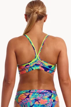 Bikini Tops^Funkita Leaving Today Sports Top Navy/multi