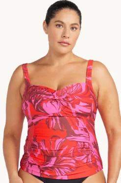 Tankini Tops^Artesands Les Fauves Botticelli Tankini Separate Red