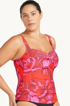 Tankini Tops^Artesands Les Fauves Botticelli Tankini Separate Red