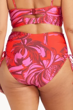 Bottoms^Artesands Les Fauves Degas Tie Hi Waist Pant Red