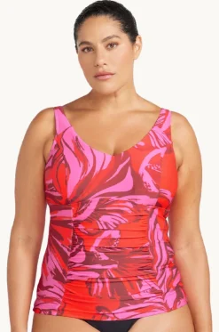 Tankini Tops^Artesands Les Fauves Raphael E/F Cup Tankini Separate Red