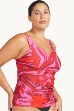 Tankini Tops^Artesands Les Fauves Raphael E/F Cup Tankini Separate Red