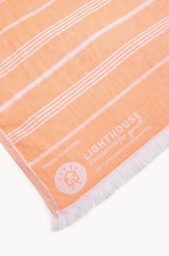 Travel|Towels^Havlu Lighthouse Foundation Turkish Towel Melon
