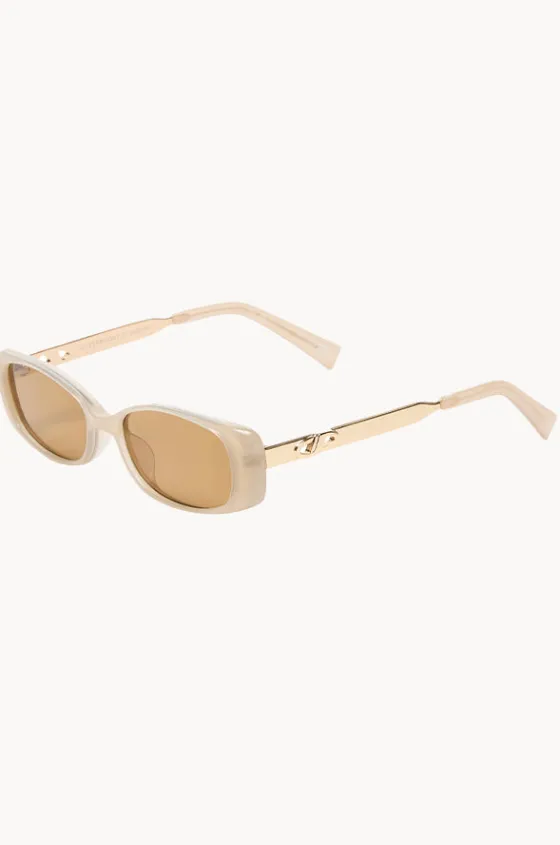 Sunglasses^Le Specs Lil Starlight Sunglasses Oatmeal