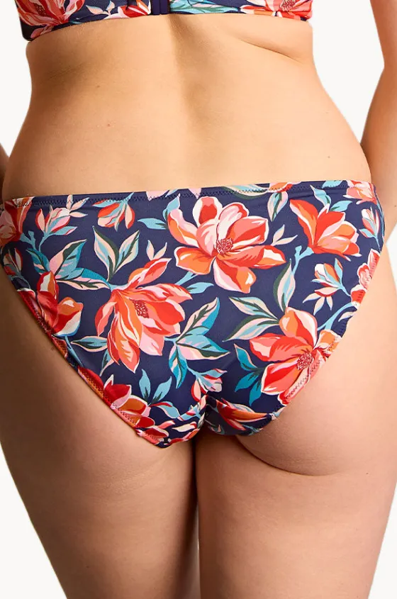 Bottoms^Panache Liliflora Classic Brief Navy/red