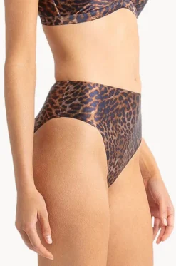 Bottoms^Sunseeker Lioness High Rise Leg Pant Animal