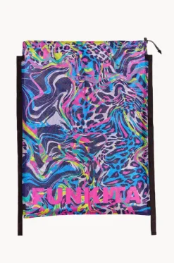 Sport Bags|Bags^Funkita Lolly Leopard Mesh Gear Bag Multi