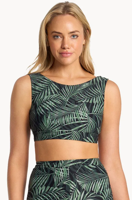 Bikini Tops^Sunseeker Lombok Crop Black