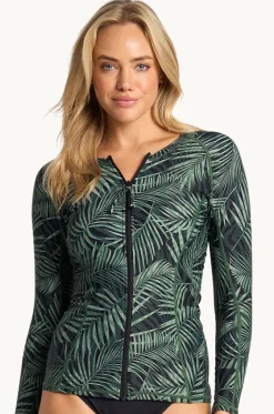 Rashies & Sunsuits^Sunseeker Lombok Long Sleeve Suntop Black