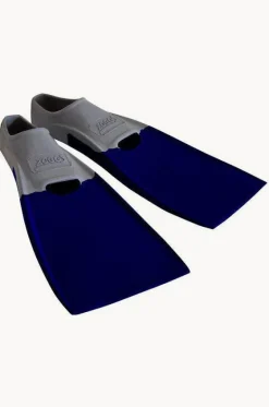 Swim Fins^Zoggs Long Blade Swim Fins - Size US 8-9 Navy