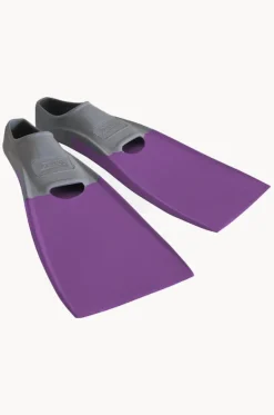 Swim Fins^Zoggs Long Blade Swim Fins - Size US 12-2 Junior Purple