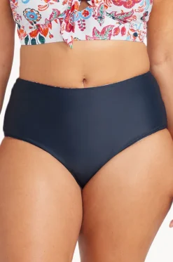 Bottoms^Artesands Loquacious Mondrian Reversible High Waist Pant White