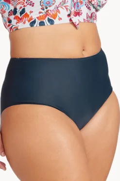 Bottoms^Artesands Loquacious Mondrian Reversible High Waist Pant White