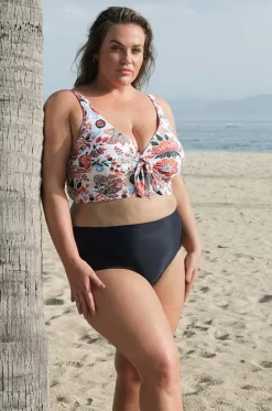 Bottoms^Artesands Loquacious Mondrian Reversible High Waist Pant White