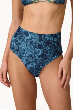 Bottoms^Monte u0026 Lou Lulu Reversible High Waist Pant Indigo/olive