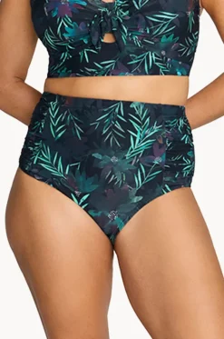 Bottoms^Artesands Lunafleur Botticelli Hi Waist Pant Navy