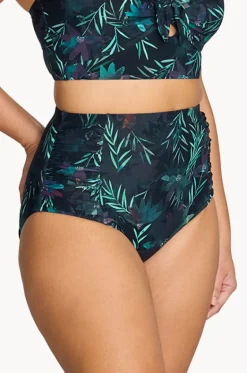 Bottoms^Artesands Lunafleur Botticelli Hi Waist Pant Navy