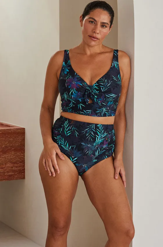 Bottoms^Artesands Lunafleur Botticelli Hi Waist Pant Navy