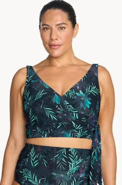 Bikini Tops^Artesands Lunafleur Hayes D/DD Cup Bra Navy