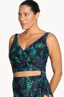 Bikini Tops^Artesands Lunafleur Hayes D/DD Cup Bra Navy