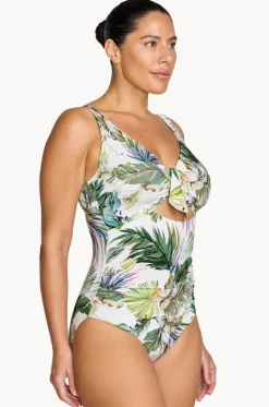 One Pieces^Artesands Lushara Cezanne D/DD Cup One Piece White