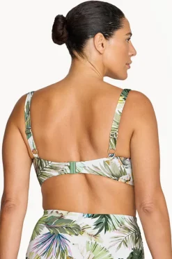 Bikini Tops^Artesands Lushara Delacroix Cross Front Bra White