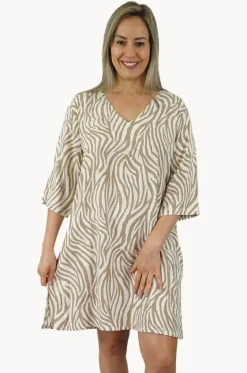 Overswim^Sundrenched Madagascar Tunic Taupe